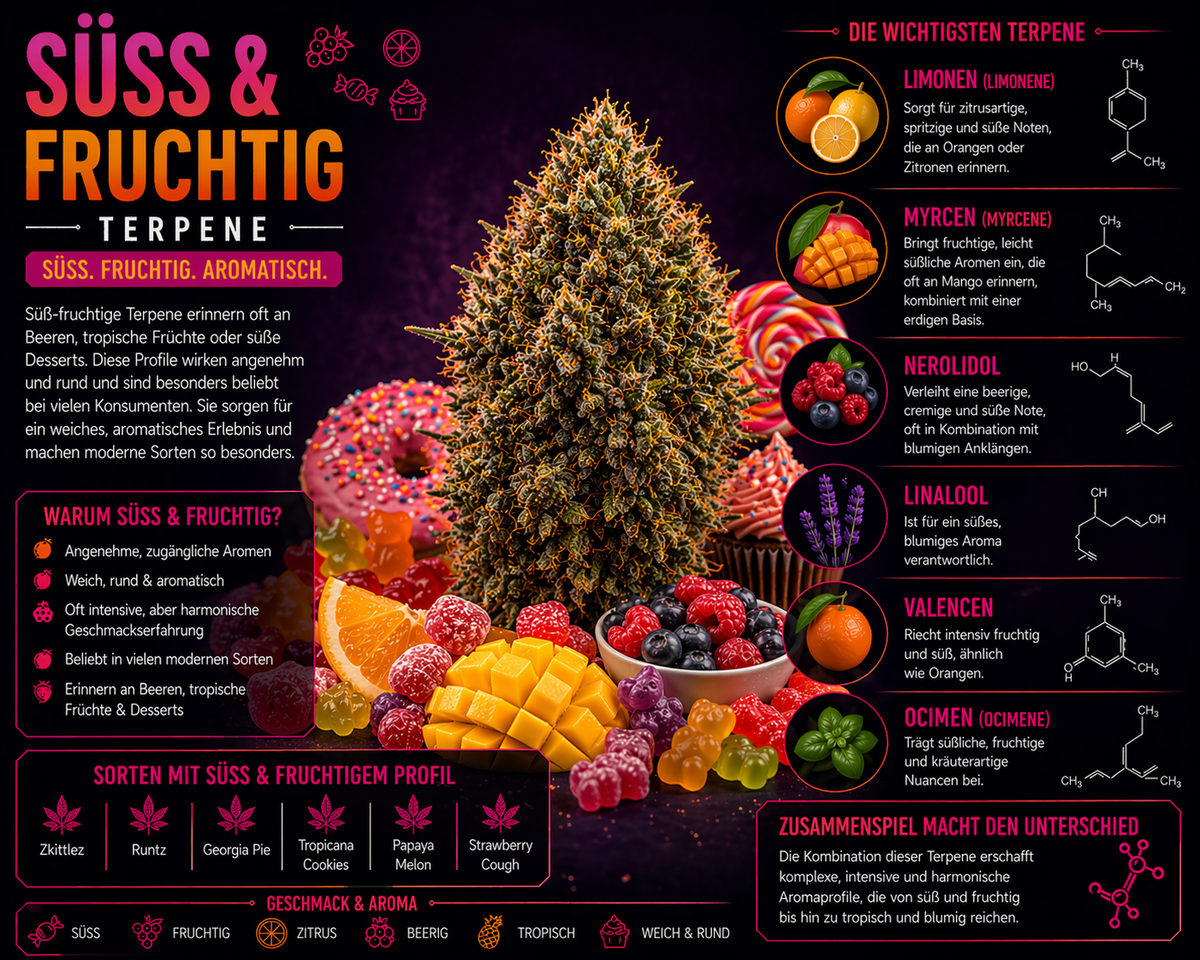 Süße & Fruchtige Terpene